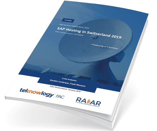 PAC Radar SAP-Hosting in der Schweiz 2019